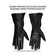 Luvas de motocicleta Hugger pretas sem forro, resistentes ao frio/vento, Preto, Extra-Large - imagem 4