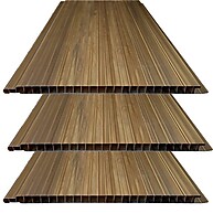 Forro PVC Bariri Imbuia 30m² – Elegância e Praticidade - imagem 1