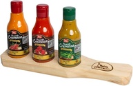 Molho Pimenta Carolina Reaper Extra Forte 80ml Bahia Premium Kit Régua - imagem 1