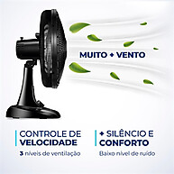 Ventilador Mondial VSP-40-B: Turbo, Silencioso e Forte! - imagem 2