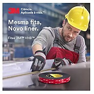 Fita Dupla Face 3M VHB CV-150: Fixação Extra Forte! - imagem 2