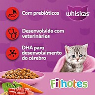 Whiskas Filhote: Nutrição Completa para um Gato Forte! - imagem 2