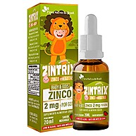 Zintrix Zinco Infantil Morango 20ml: Imunidade Forte! - imagem 1