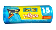Dover-Roll Saco para Lixo Super Forte com Alças 15L Azul - Rolo com 40 Sacos - imagem 1