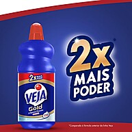 Limpador Veja Limpeza Pesada com Álcool 2L: Poder de Limpeza 2x Mais Forte - imagem 2