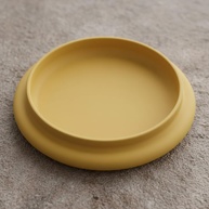 Prato de Silicone Safe Lock Leão - Ventosa Forte, Antiderrapante e Seguro para Bebês - imagem 1