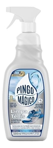 Pingo Mágico Limpa Tênis - Limpeza a Seco Instantânea Extra Forte 500ml - imagem 2