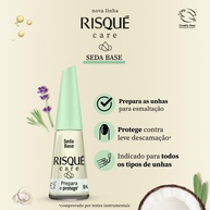 Seda Base Risqué Care 8ml: Unhas Fortes! - imagem 2