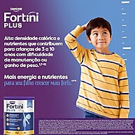 Danone Nutricia Fortini Plus Pó Baunilha Danone 400G - imagem 5