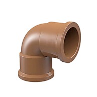 Joelho PVC 90º 20mm: Pacote com 50 Unid. Fortlev - imagem 2