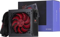 Fonte Gamer ATX 500W Crusader Preta Fortrek - imagem 1