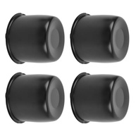 YOUTHINK: 4 Capas de Cubo de Roda Preta Fosca 4.25" para Caminhões RV SUV - Elegância e Proteção Duradoura - imagem 5