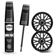 Kit Reparo Roda Preta Fosca: Tinta de Retoque Rápida e Fácil para Arranhões e Danos - imagem 1