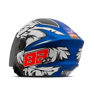 Capacete Aberto Pro Tork New Liberty 3 GP 88 Fosco Azul - Segurança e Estilo para Sua Pilotagem (Tam. 58, Visor Fumê) - imagem 3