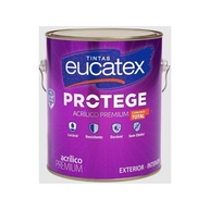Tinta Acrílica Eucatex Protege Premium Fosco 3,6L - Palha | Alta Cobertura e Secagem Rápida - imagem 1