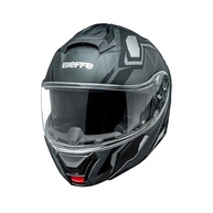 Capacete Bieffe B-Dynamic Attractie Flip-Up Preto Fosco c/ Óculos Interno - imagem 3