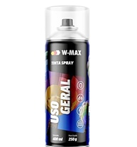 Tinta Spray Branco Fosco W-Max 400ml: Acabamento Impecável e Secagem Rápida - imagem 1