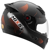 Capacete Mixs MX5 Blaze Fosco Laranja - Segurança e Estilo para Sua Pilotagem - imagem 2