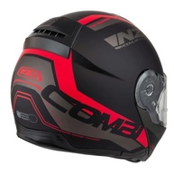 Capacete Nzi Combi 2 Shock Preto/Vermelho Fosco: Segurança e Estilo para Sua Pilotagem - imagem 3