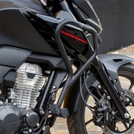 Protetor de Carenagem CB 300 Twister 2023+ Preto Fosco com Pedaleira Integrada - imagem 5
