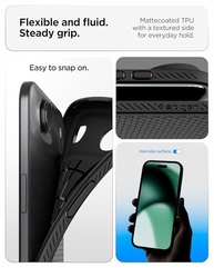 Capa Spigen Liquid Air para iPhone 17 Air: Proteção Premium e Design Moderno em Preto Fosco - imagem 5
