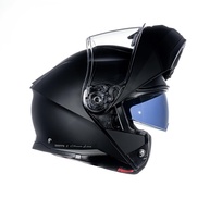 Capacete Moto Bieffe B-Dynamic Escamoteável Preto Fosco c/ Óculos Solar Interno - imagem 1