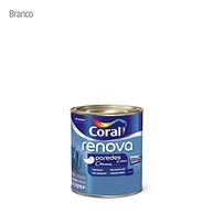 Tinta Coral Renova Fosco Branco 0,8L: Acabamento Impecável em Paredes e Tetos - imagem 3