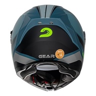 Capacete Race Tech Signal Escamoteável - Segurança e Estilo em Azul Fosco - imagem 4