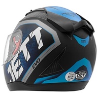 Capacete Fechado Pro Tork Jett Evo Line Fosco Azul - Segurança e Estilo para Sua Pilotagem - imagem 2