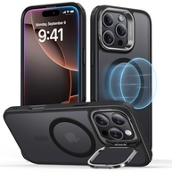 Capa ESR para iPhone 16 Pro Max: Proteção Militar, MagSafe e Suporte Integrado - Preto Fosco - imagem 2