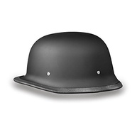 Capacete Moto Alemão Daytona Meio Capacete Preto Fosco - Segurança Aprovada DOT - imagem 4