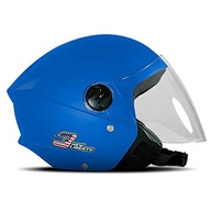 Capacete Aberto Pro Tork New Liberty 3 Elite Fosco Azul Celeste - Segurança e Estilo para Sua Pilotagem - imagem 3