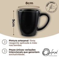 Caneca Ryo Volcano: Beleza e Sabor em Preto Fosco - imagem 2