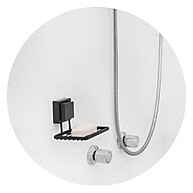 Suporte para Papel Higiênico com Ventosa – Preto Fosco - imagem 2