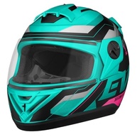 Capacete Fechado Pro Tork Evolution 788 G8 Evo Fosco Verde Turquesa - Pink Tam. 56: Segurança e Estilo para Sua Pilotagem - imagem 3
