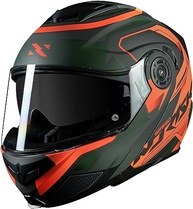 Capacete Norisk Route FF345 Articulado Speedmax Fosco Laranja - Segurança e Estilo para Sua Pilotagem - imagem 5