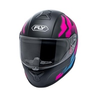 Capacete Fly Moto Drive 2 HG Atitude Preto Fosco/Rosa 56 - Segurança e Estilo - imagem 5