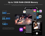 Fossibot F106 Pro: O 4G Robusto com 12000mAh! - imagem 4