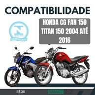 Kit Relação Titan Fan 150 (2004-2015) Smart Fox - Durabilidade e Performance - imagem 4