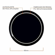 Jogo de Calotas Nitro Black Aro 13 para VW Gol, Fox, Saveiro e Mais + Selo Resinado - imagem 4