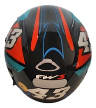 Capacete Fw3 X Open Fox Azul com Viseira Interna - Segurança e Estilo para Você! - imagem 4