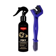 Kit Completo Limpeza Corrente Moto Razux Foxy 240ml + Escova Vonixx Azul - imagem 2