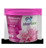 STARLUX Antimofo Floral Rosa 80g - Combata Umidade e Mofo com Fragrância Suave - imagem 1