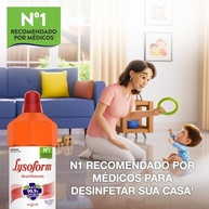 Lysoform Lavanda - Desinfetante Líquido 1L x4 - Potência e Fragrância para Limpeza Profunda - imagem 4