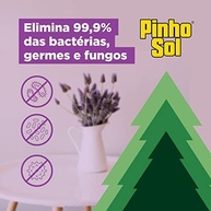 Desinfetante Pinho Sol Lavanda Perfumado 3,8L - Elimina 99,9% das Bactérias com Fragrância Suave - imagem 3