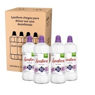 Lysoform Lavanda - Desinfetante Líquido 1L x4 - Potência e Fragrância para Limpeza Profunda - imagem 3