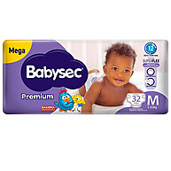 Fralda Babysec Galinha Pintadinha Premium M – Conforto e Proteção por até 12 Horas - imagem 1