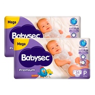 Fralda Babysec Premium P: Kit com 68 Unidades 👶 - imagem 1