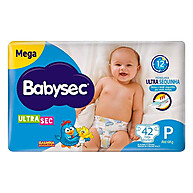 Fralda Babysec Ultrasec P: Proteção Imbatível! - imagem 1