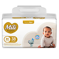 Fralda Mili Love & Care Premium Hiper Tamanho M - imagem 1